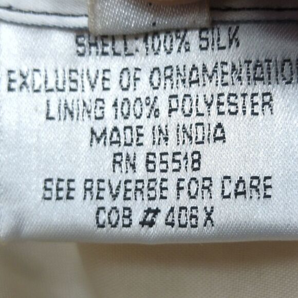 Steinay Silk Beaded Dress, Women's 8 Petite - Picture 13 of 13